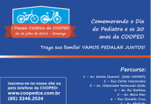 Confira todas as informações sobre o nosso I Passeio Ciclístico COOPED