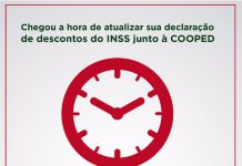 Chegou a hora de atualizar sua declaração de descontos do INSS junto à COOPED