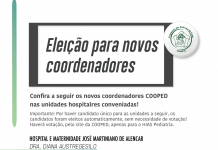 Conheça os novos Coordenadores COOPED nas unidades hospitalares!