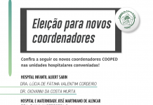 Conheça os novos coordenadores COOPED nas Unidades Hospitalares!