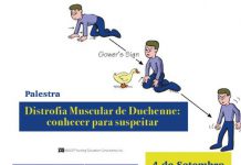 Palestra Distrofia Muscular de Duchenne: conhecer para suspeitar! Vagas limitadas!