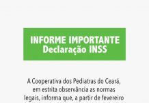 Informação Importante – Declaração INSS