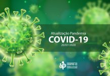 Atualização Pandemia COVID-19 (20 de julho de 2020)