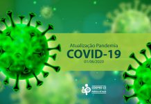 Atualização Pandemia COVID-19 (01 de junho de 2020)