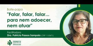 “Falar, falar, falar… para nem adoecer, nem atuar”